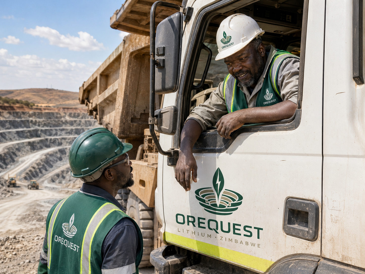 Orequest haul-truck driver
